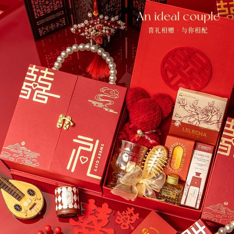 【伴手必备】伴手礼女伴娘中式婚礼实用精致高级珍珠盒子结婚喜宴回