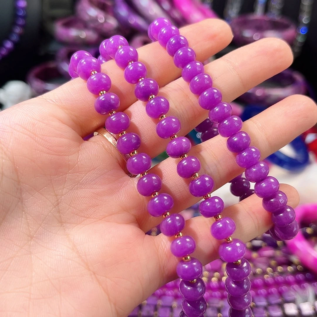 无非金属果冻玉化一窝料算盘珠套装