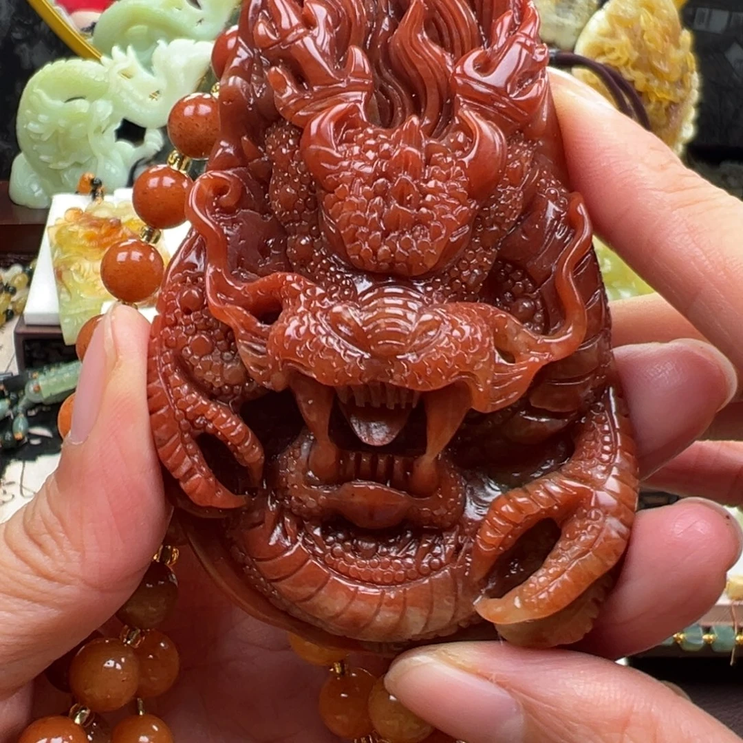 岫玉未镶嵌挂件挂件