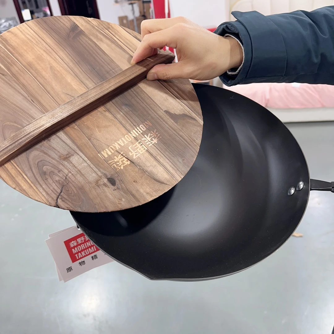 炒锅大铁锅炒菜家用