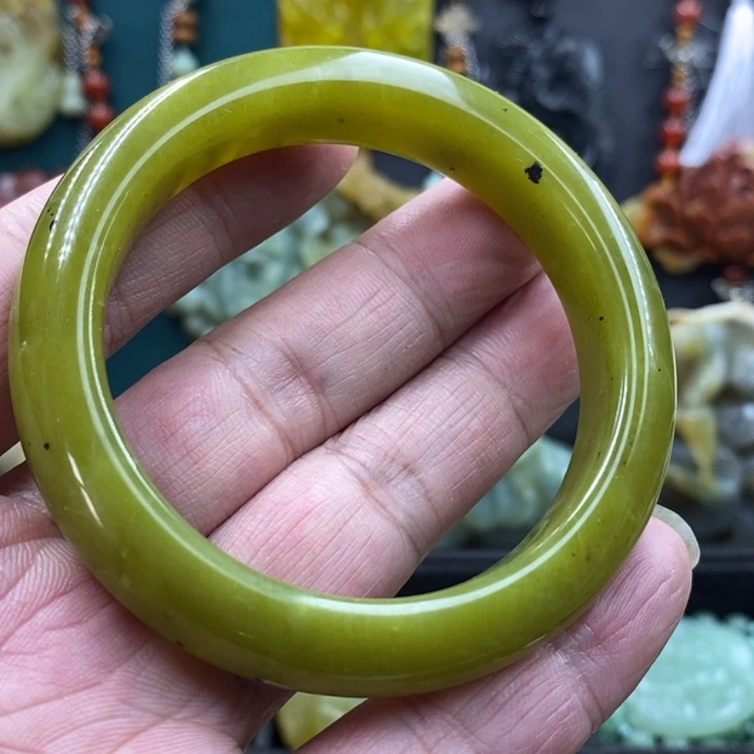 【闪购商品】未镶嵌岫玉手镯56