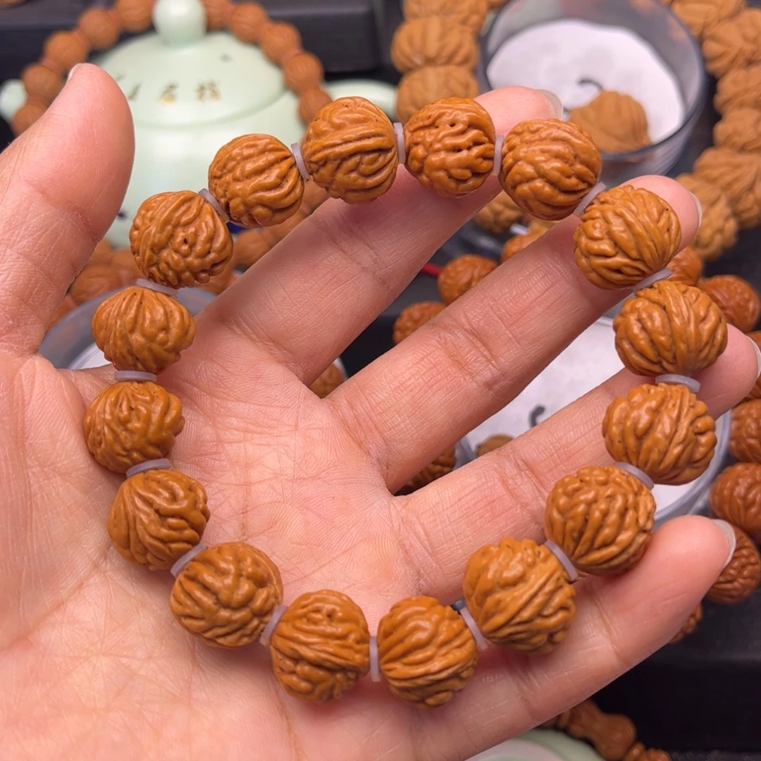 桃核吊坠龙纹桃核