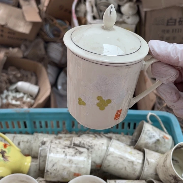 杯陶瓷艺术摆件摆件