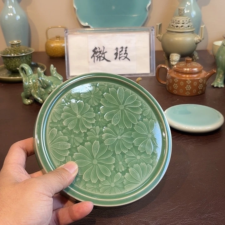 瓷片龙泉青瓷福利青瓷