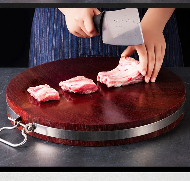 老铁木（4公分） 正宗铁木砧切菜板抗菌防霉家用实木菜墩砧板不掉渣