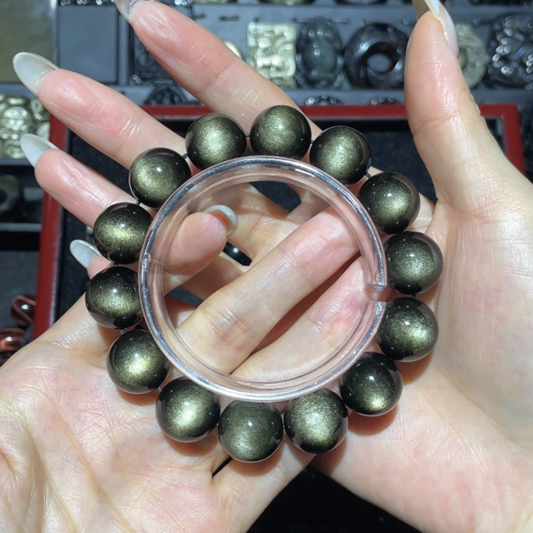 【闪购商品】未镶嵌黑曜岩手链【*】