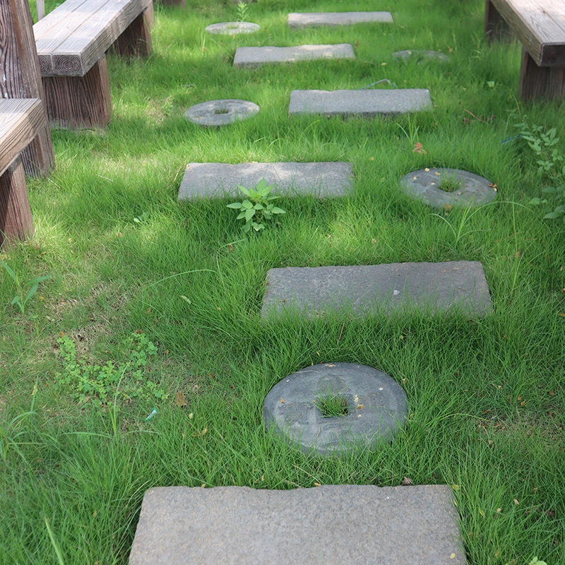 踏步石景观石庭院汀步石草坪花园摆件