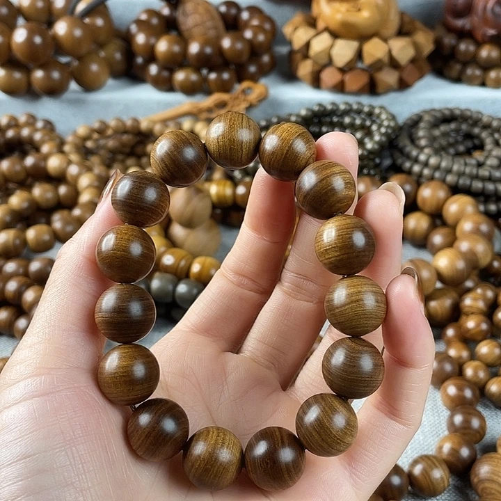 奉***哥木老山檀1.5单圈手串