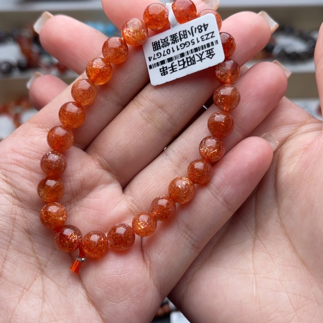 未镶嵌手串长石手串卡8