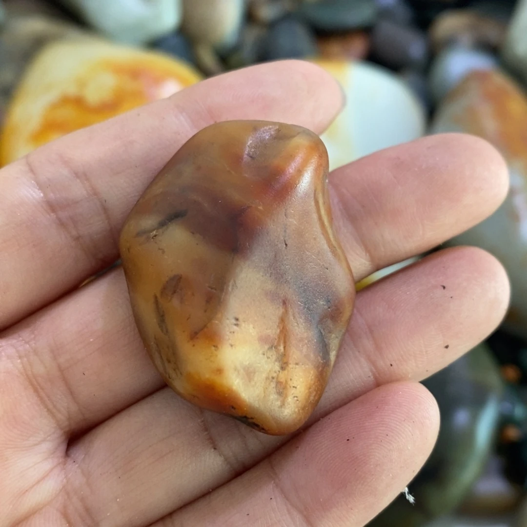 和田玉未镶嵌挂件3