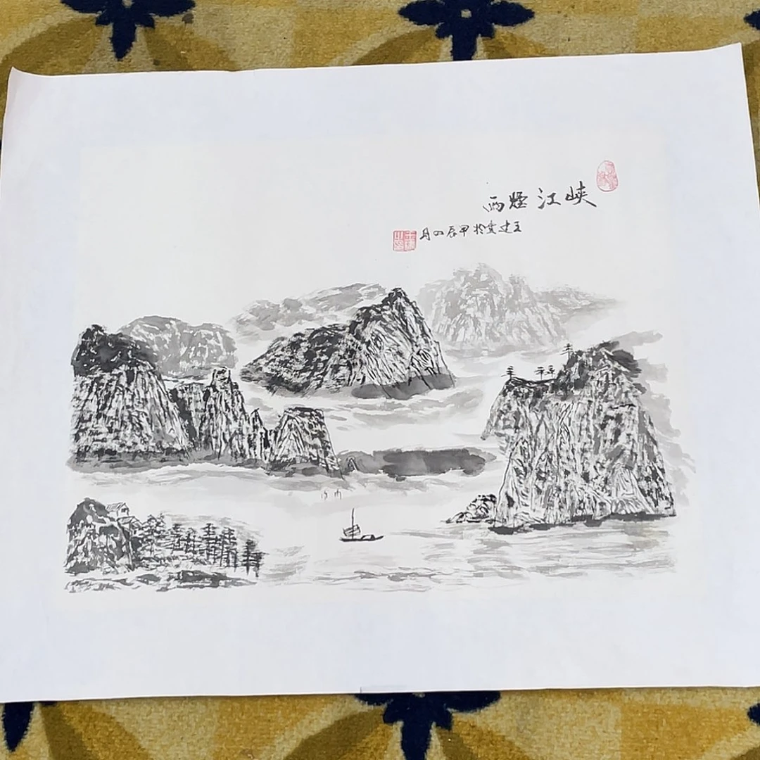 国画阿*儿绘画作品老师66666