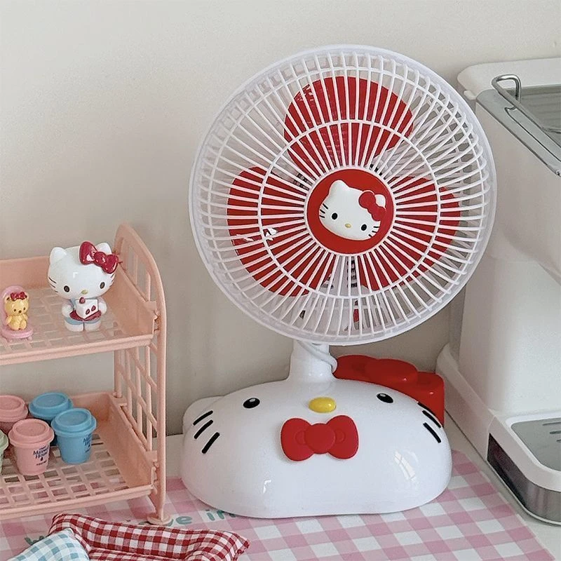 小型风扇学生床上寝室自动摇头小风扇迷你办公室桌面电风扇音静