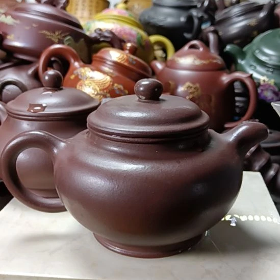 紫砂茶壶宜兴原矿底槽清柴烧手工350cc紫砂壶