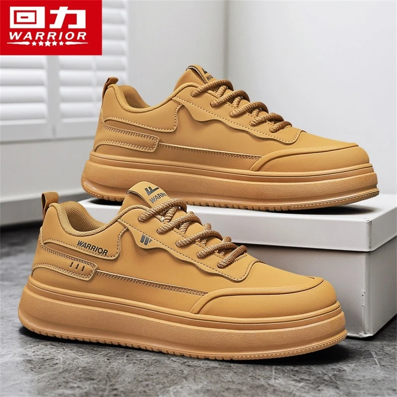 回力板鞋男款2025秋季新款厚底复古潮鞋百搭爆款男士休闲运动鞋子