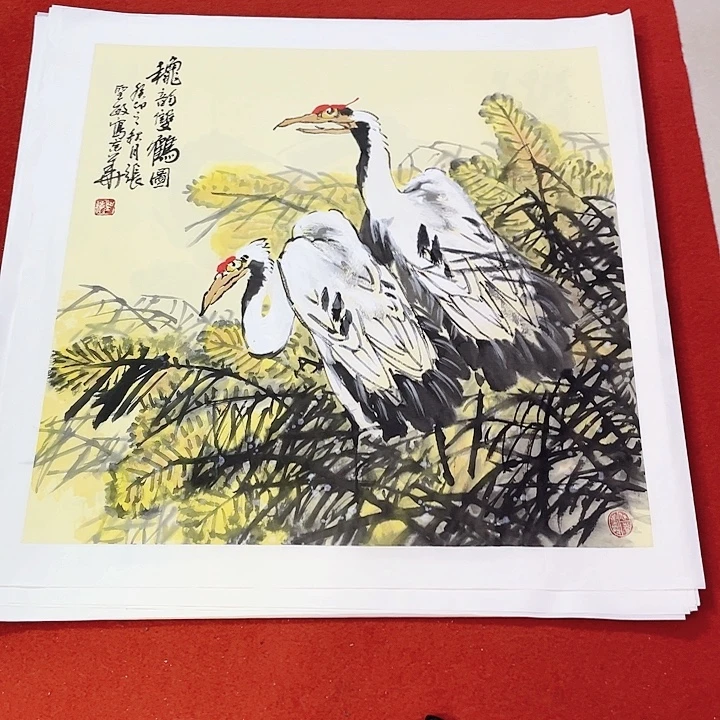 国画张圣敏先生纯手绘作品