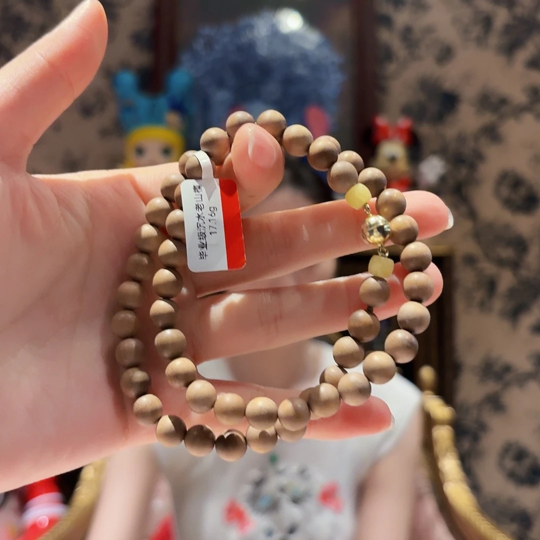 手串檀香木未镶嵌颈饰