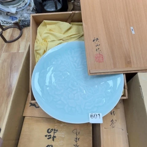 瓷片摆件工艺品瓷器摆件777