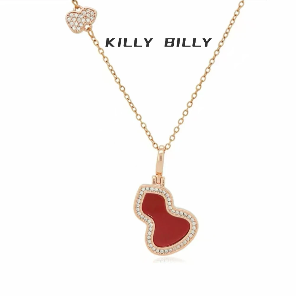 KILLY BILLY红色经典葫芦春季项链