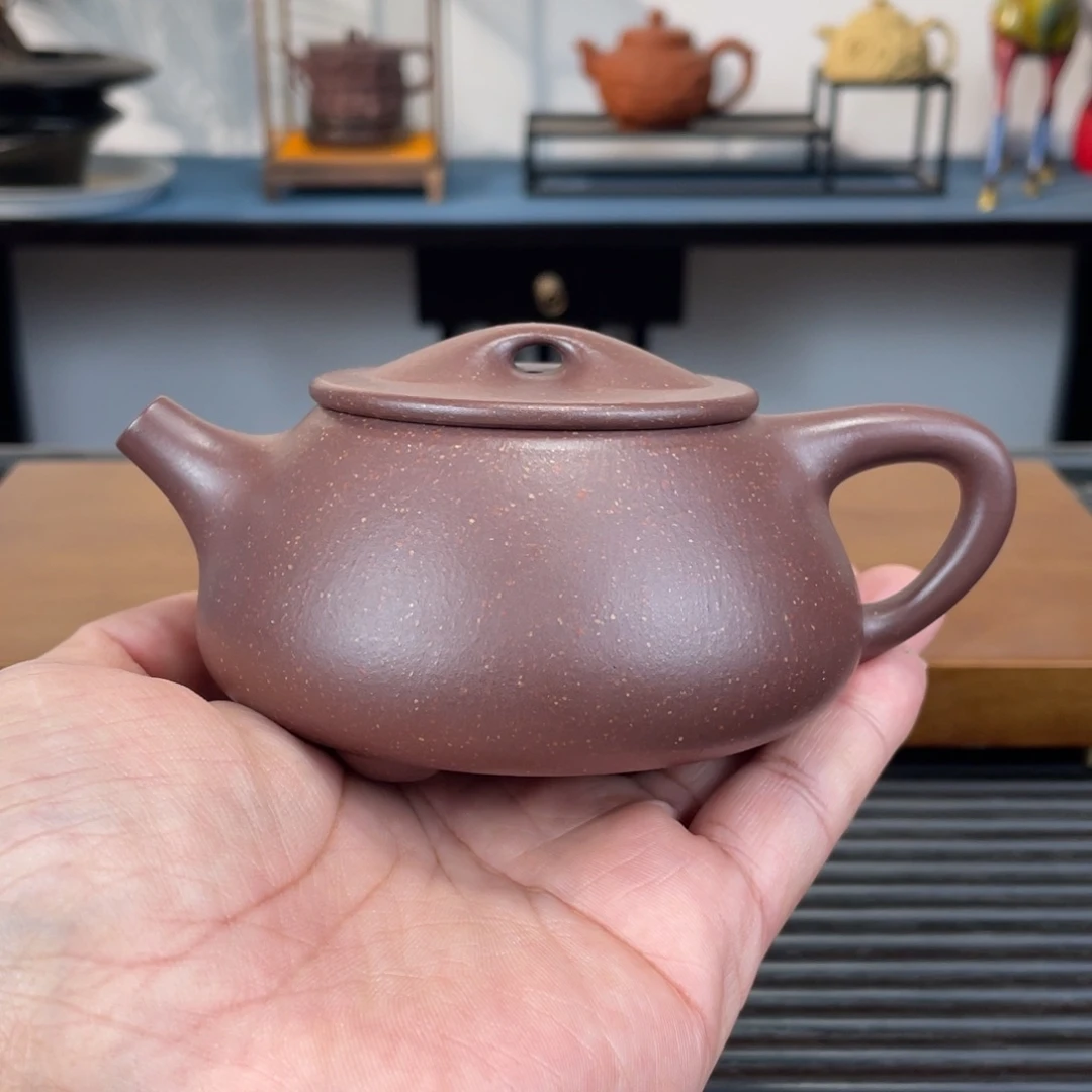 茶壶紫砂底槽青景舟石瓢230cc