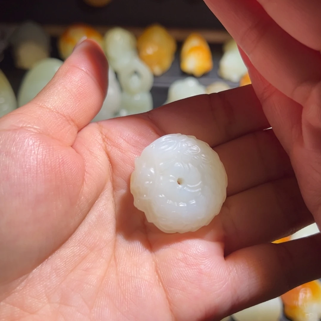 颈饰未镶嵌和田玉@***财