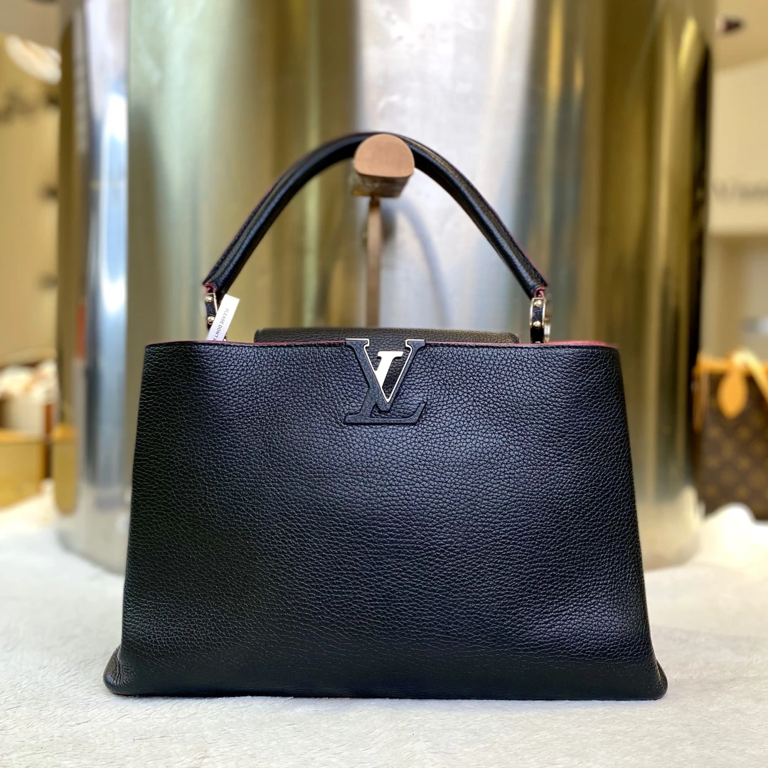 99新 LouisVuitton/路易威登 古有98新LV cap贵妇包中号6679