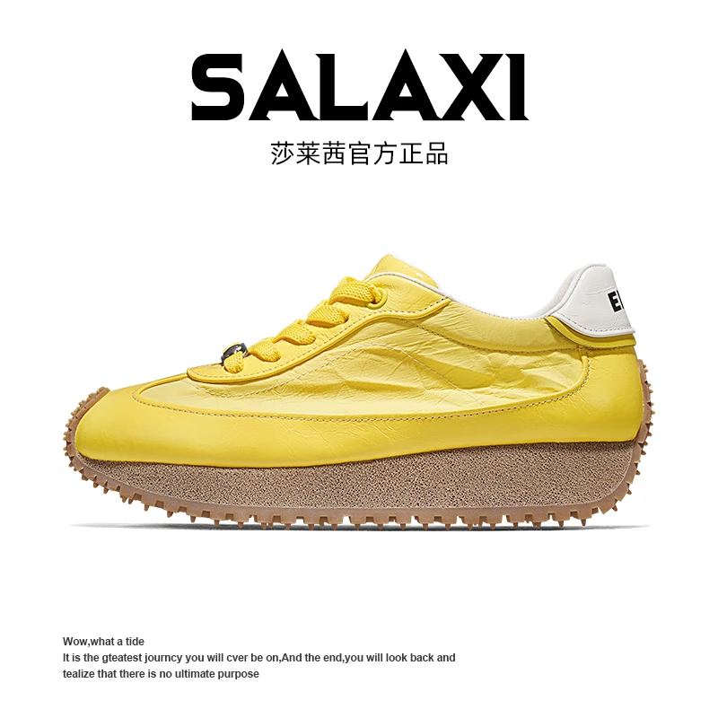 SALAXI/莎莱茜 2025冬季新品轻奢时尚百搭潮鞋明星同款男女运动鞋