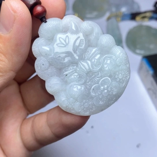 颈饰未镶嵌翡翠翡翠