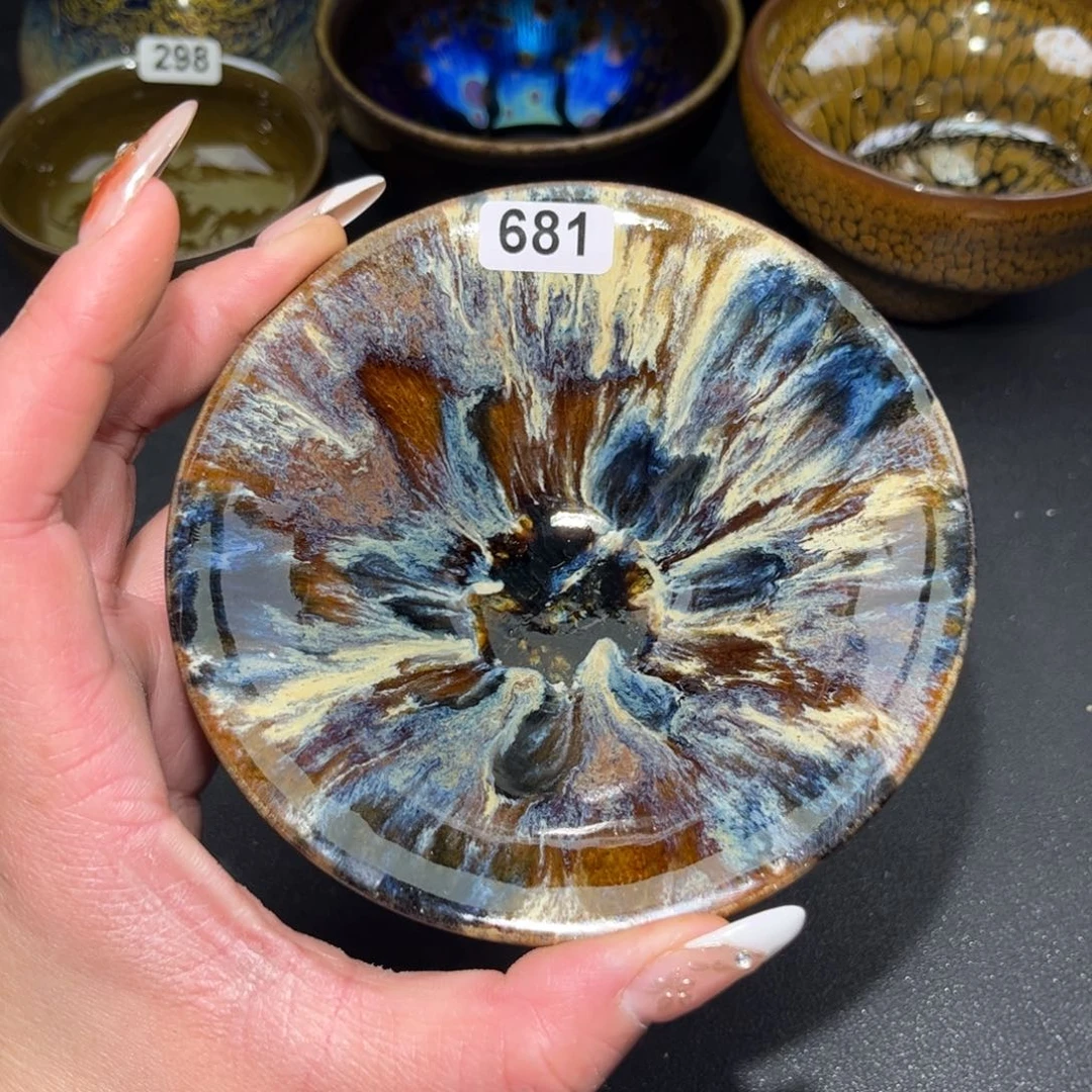 茶盏681 建盏单盏太好看了吧……