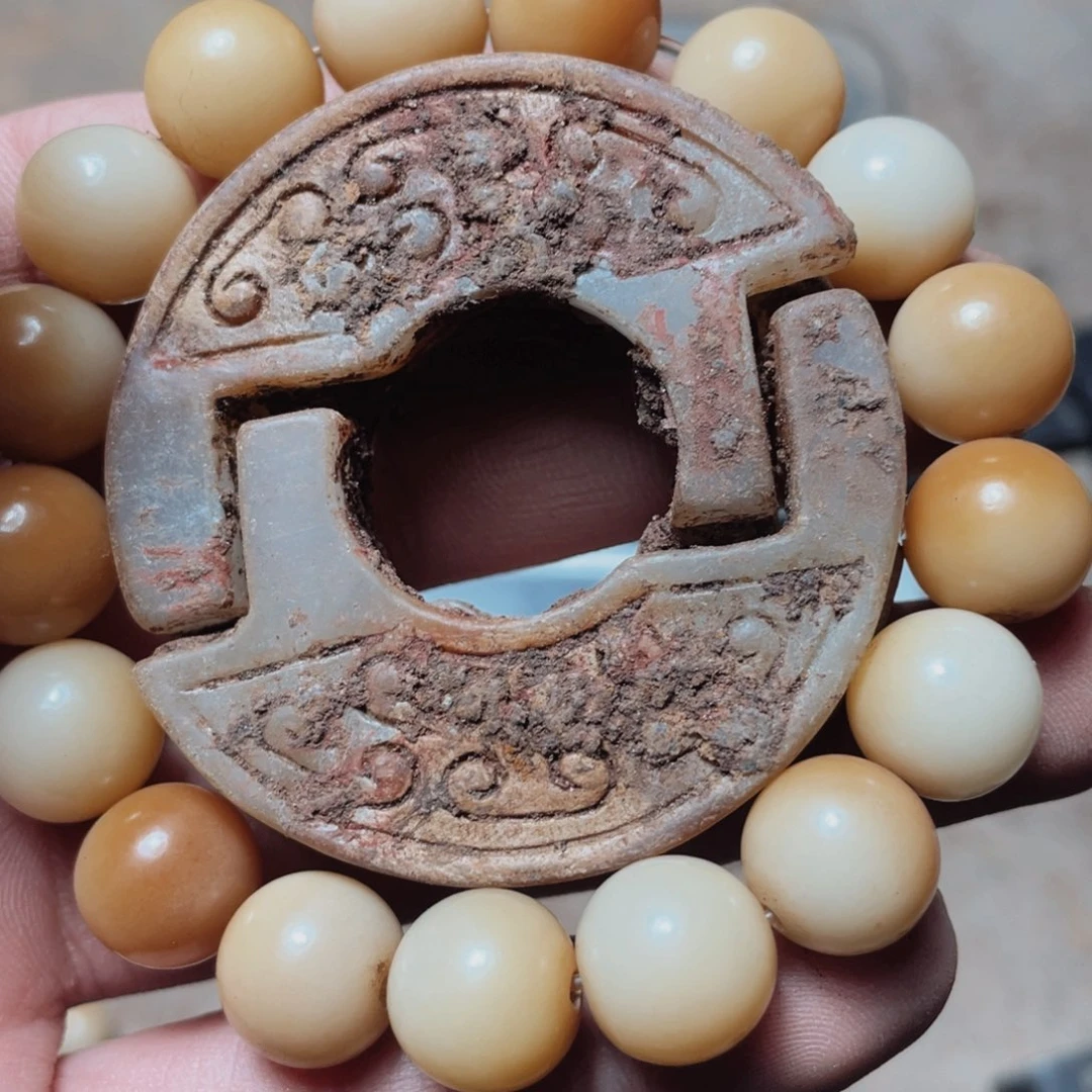 吊坠白玉菩提4674