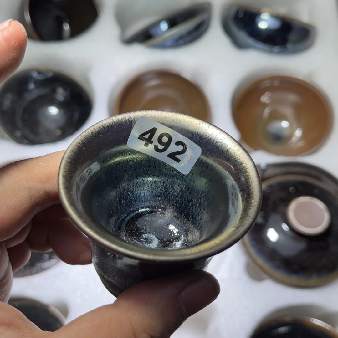 茶盏原矿原釉柴烧建盏