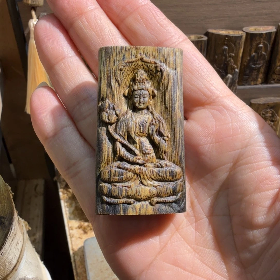 沉香沉香碎屑绿棋楠大势至块料10克