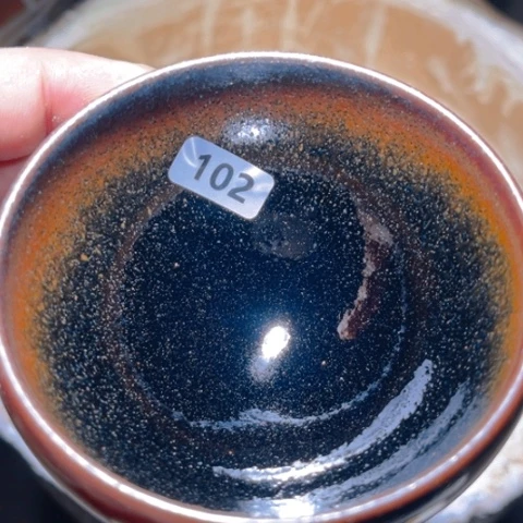 茶盏原矿原釉柴烧建盏