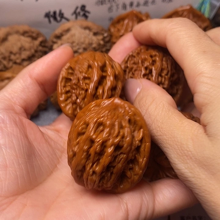 吊坠文玩核桃虎头