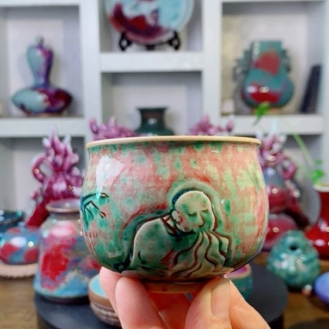 瓶禹州神后钧瓷原产地~