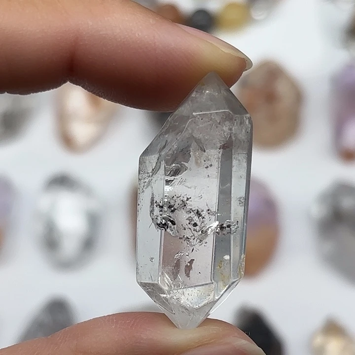 颈饰未镶嵌水晶水胆闪灵钻37mm