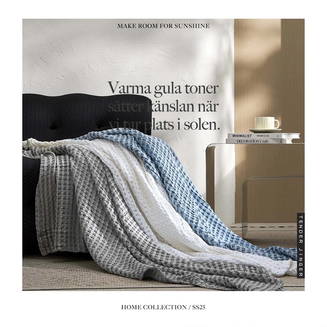 Tender Jinger｜居家生活 A类凉感竹棉毯盖毯空调毯柔软透气凉爽