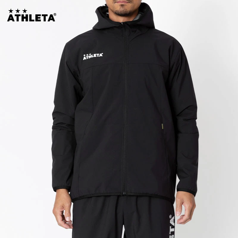 ATHLETA阿仕利塔运动外套男防风风雨衣休闲连帽足球训练上衣02428