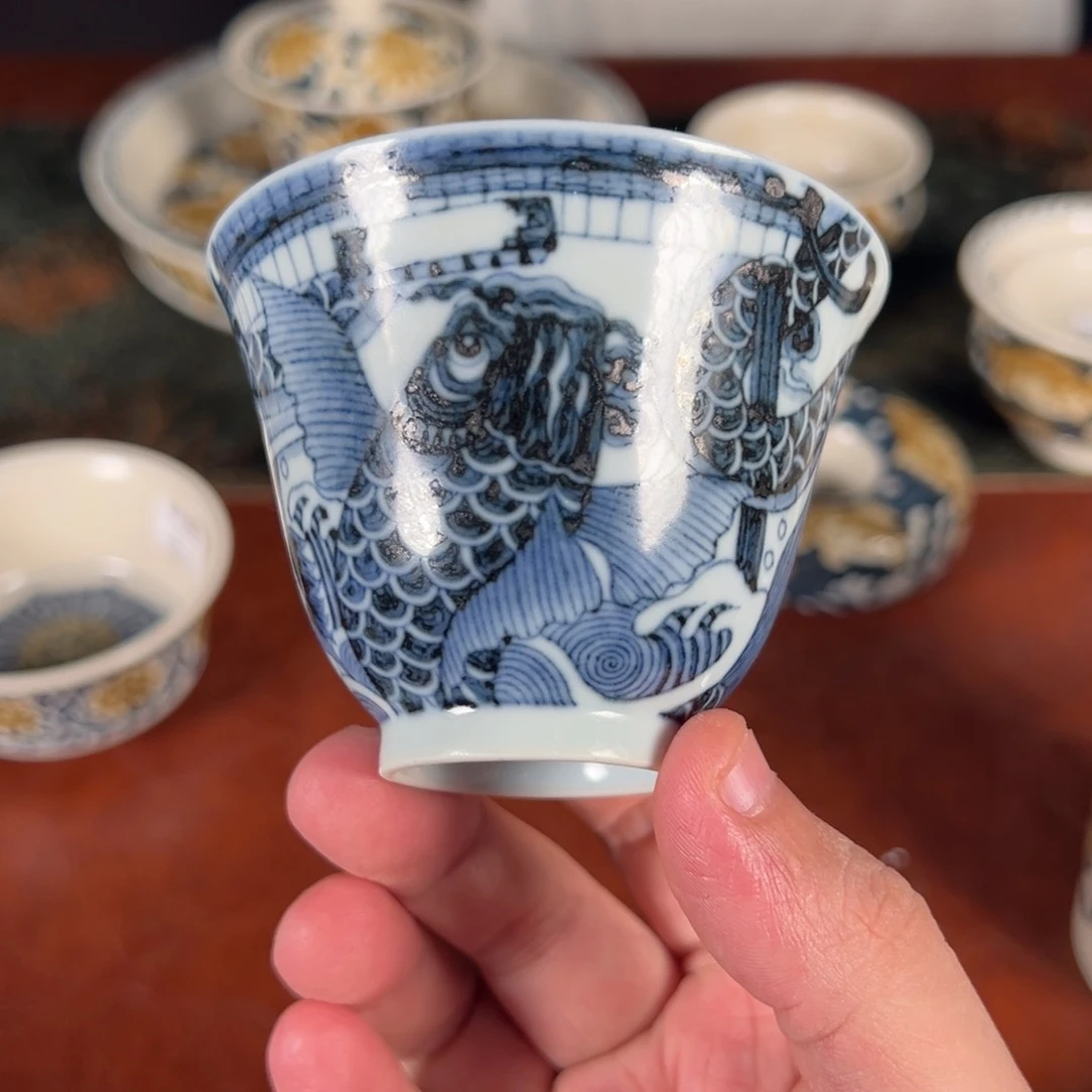 杯好*哥景德镇纯手工手绘陶瓷