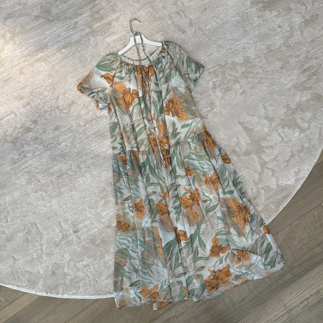 【大头韦韦】连衣裙系列【万物自由】花苞短袖连衣裙785003