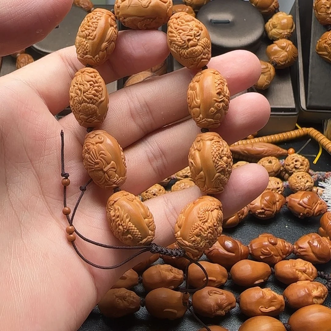 手串/手链橄榄核龙财