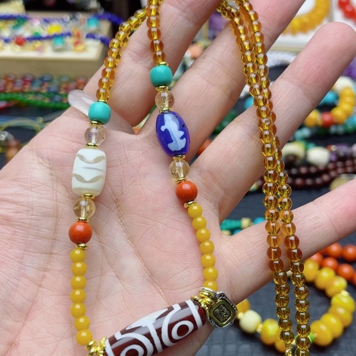 树脂制品53号锁骨链