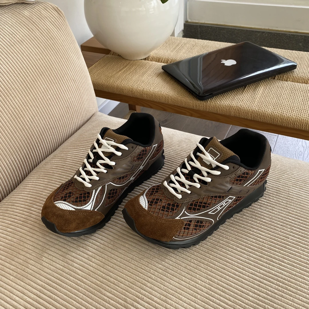 【TIAN TIAN】新款B家复古网布棕色美拉德休闲运动百搭老爹鞋跑步鞋