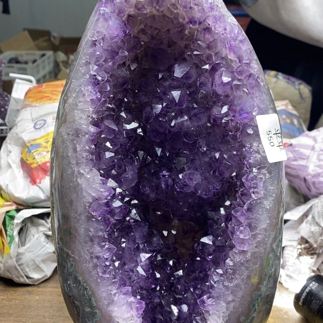 紫晶乌拉圭未镶嵌