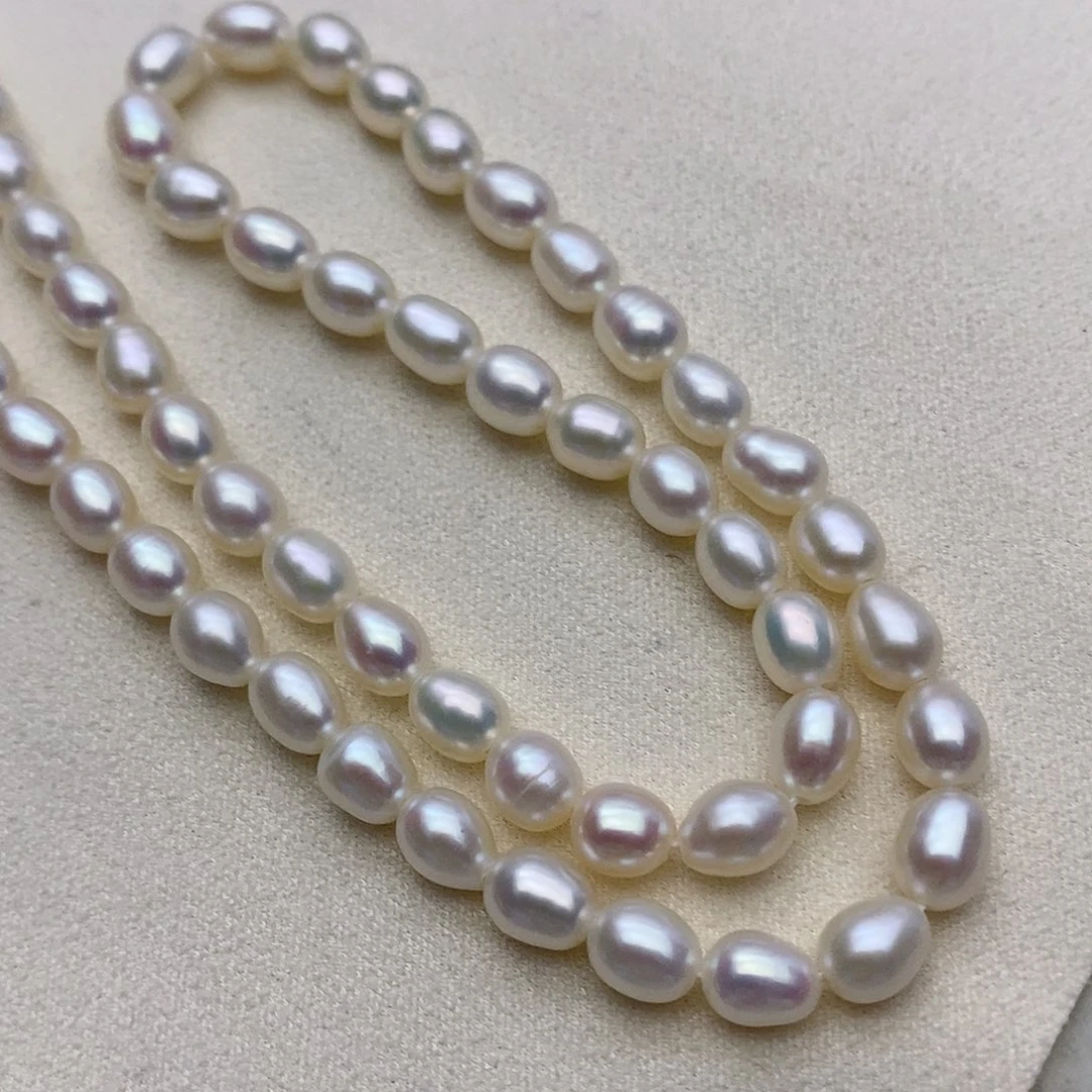 【闪购商品】淡水珍珠银S925镶嵌颈饰