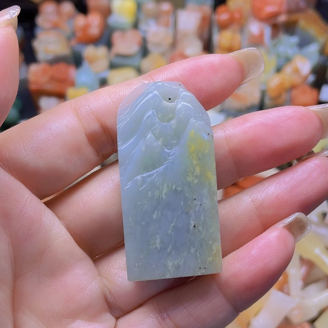 青田石印石纯手工