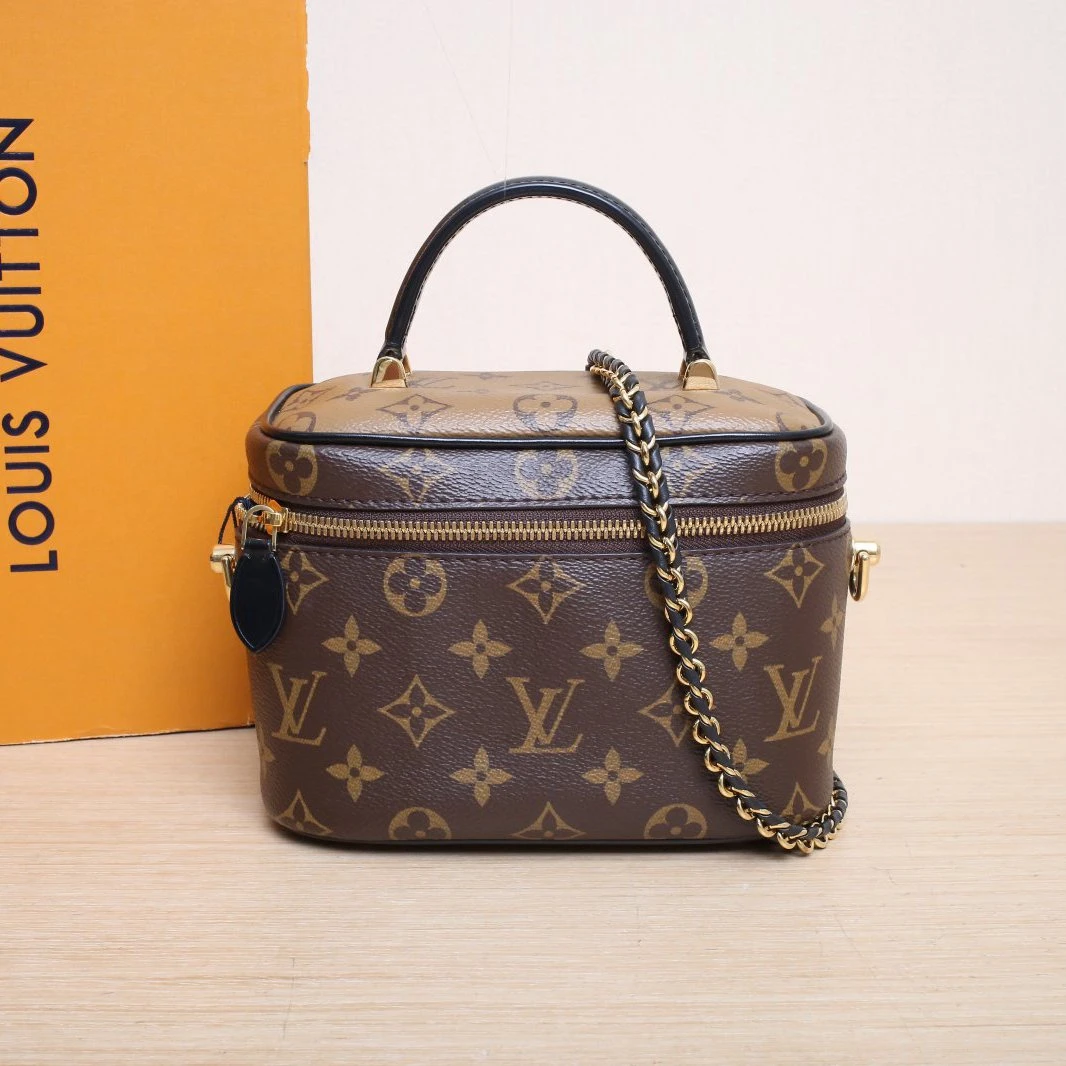 95新 LouisVuitton/路易威登 【娇】Vanity 化妆包 小号 276587