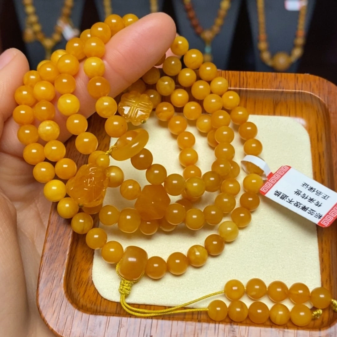 【闪购商品】蜜蜡手链未镶嵌手串