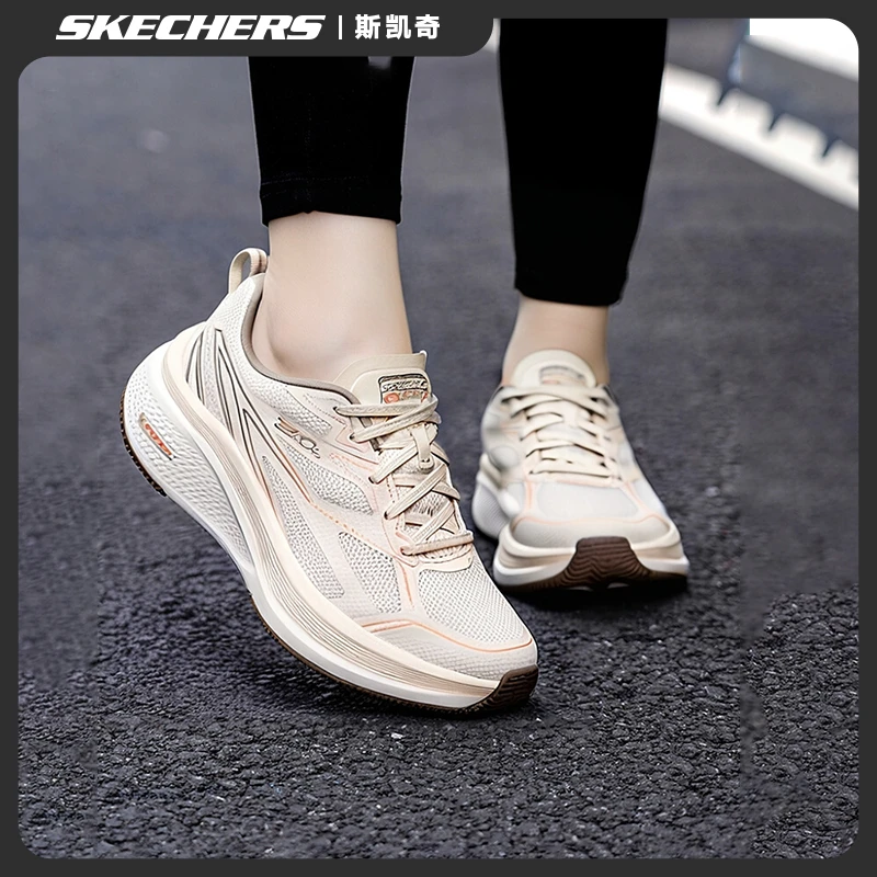 斯凯奇女鞋秋冬跑步鞋轻质吸震高回弹百搭舒适休闲运动跑鞋129001