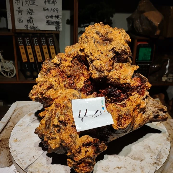 松木酒**缘40号北沉香琥珀木天然造型