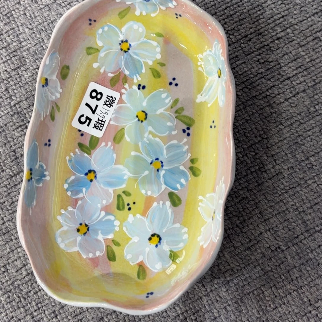 瓷片景德镇手绘高温釉下彩陶瓷茶具